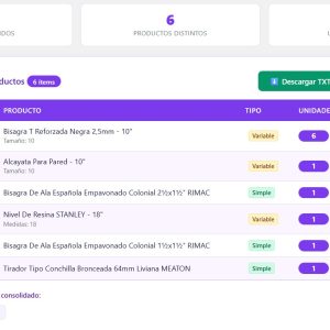 WP consolidado pedidos para WooCommerce